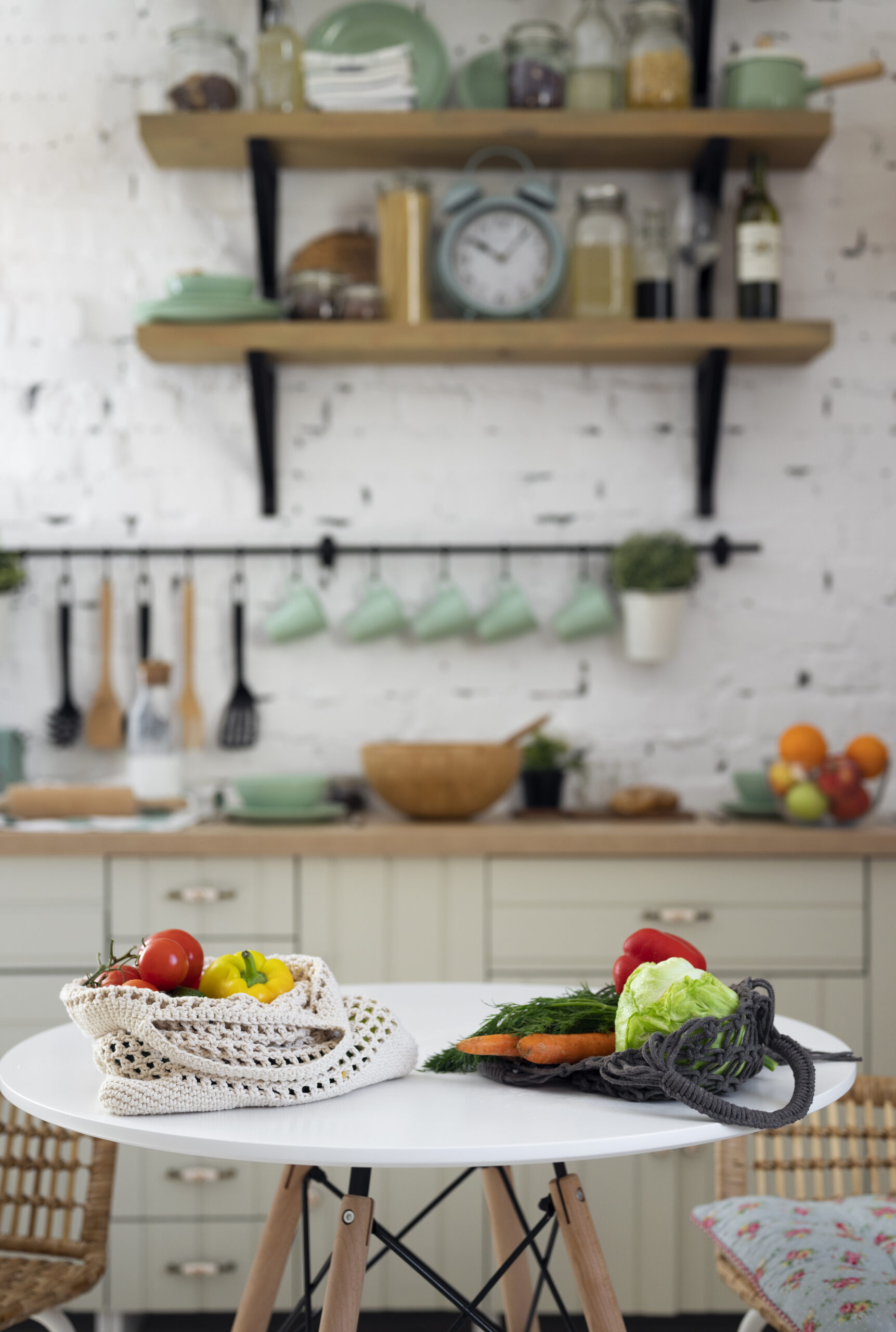 high-angle-bags-with-vegetables-kitchen