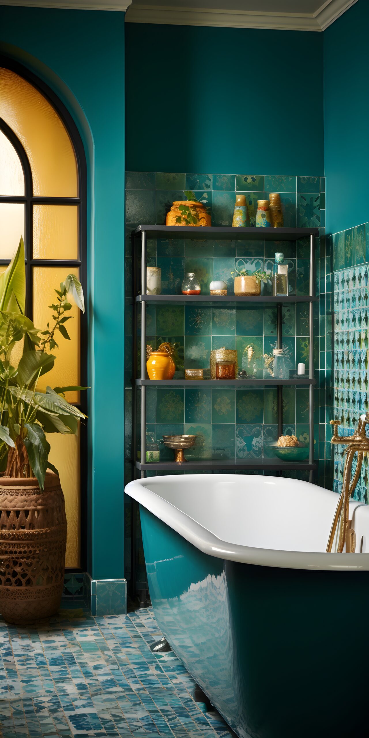 small-bathroom-space-with-modern-style-furniture